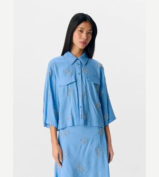 Mika cropped shirt