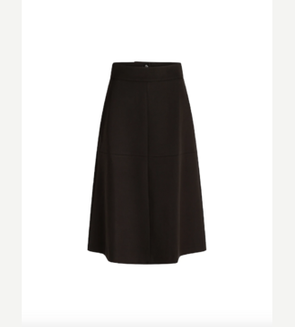 Lunar soft suiting skirt