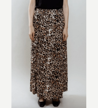 Manon leopard skirt