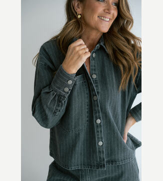 Maria denim shirt