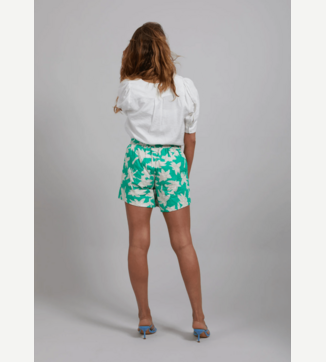 Wild flower quilt shorts