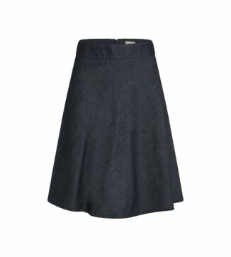 Stelly fall indigo skirt