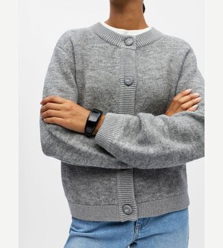 Merle knitted bomber