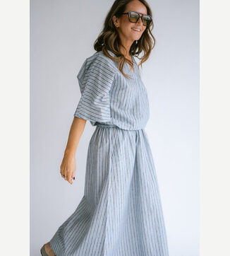 Jax skirt blue brown