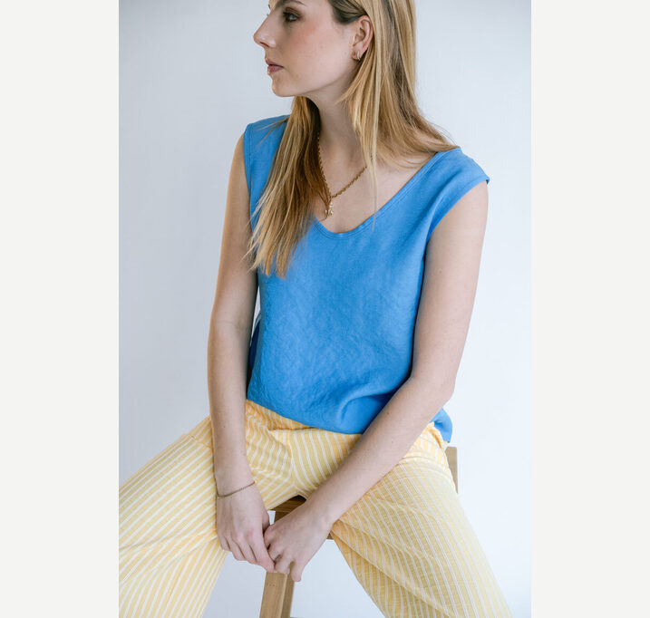 Marcel top azul Marcel top azul