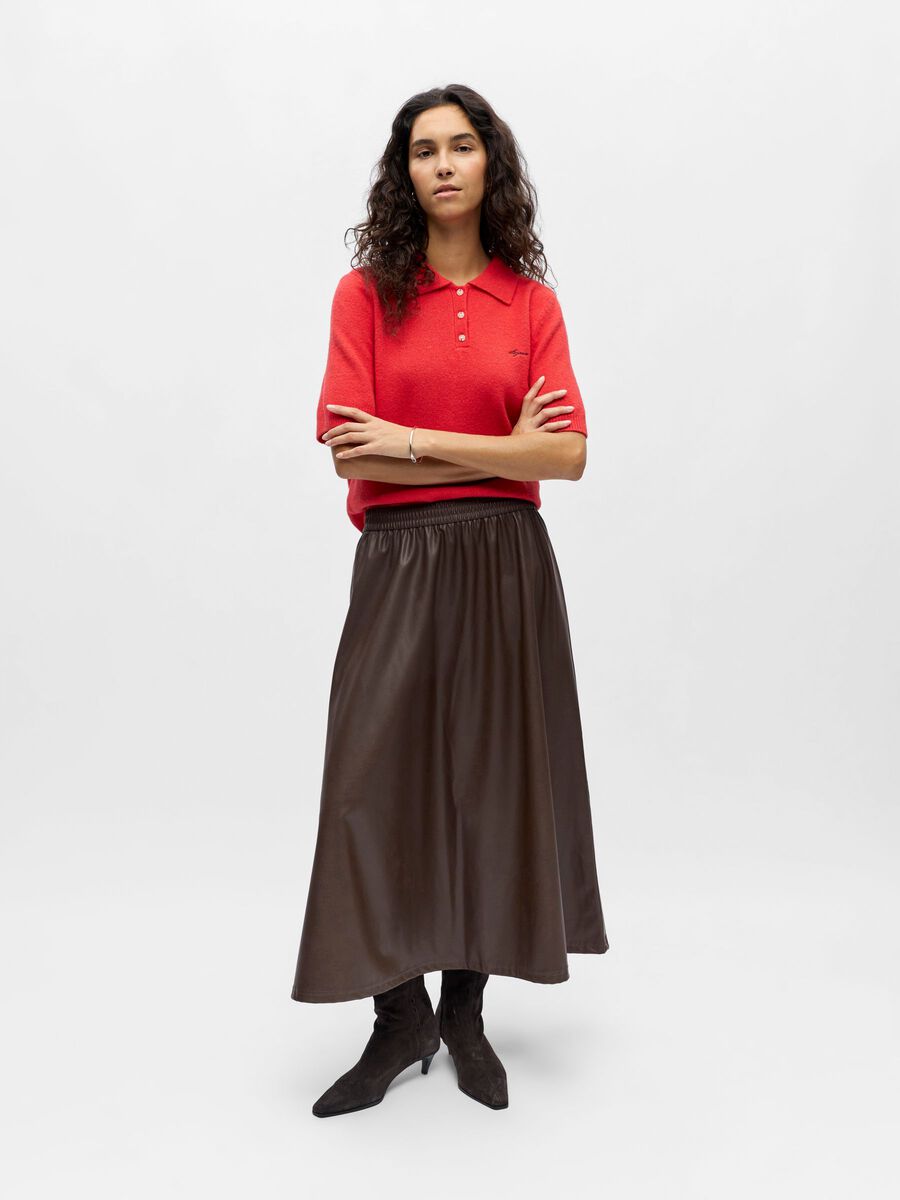 Debbie knitted polo Debbie knitted polo