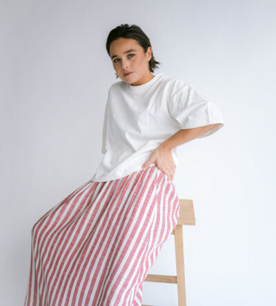 Jax skirt red stripe Jax skirt red stripe