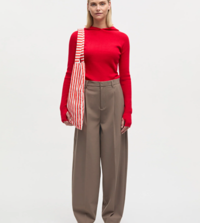 Dense weave Maria pants