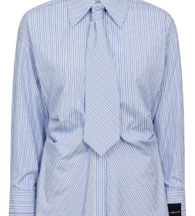 Emma stripe tie shirt Emma stripe tie shirt